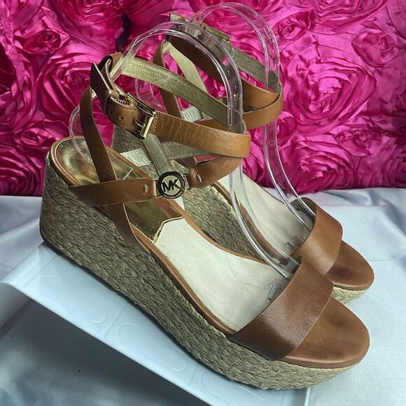 Michael Kors‎ slingback platform sandal size 8.5 - Picture 5 of 11